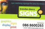 Brendan Deevy Signs